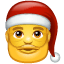 Papai Noel emoji U+1F385