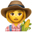 agricultora smiley U+1F469 U+1F33E agricultora smiley U+1F469 U+1F33E