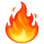Emoji chama fogo U+1F525