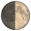 Emoji da lua quarto crescente U+1F313 Emoji da lua quarto crescente U+1F313
