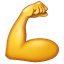 Emoji biceps U+1F4AA Emoji biceps U+1F4AA