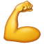 Emoji biceps U+1F4AA