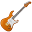 Emoji guitarra U+1F3B8