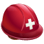 Capacete U+26D1