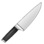 Emoji faca de cozinha japonesa U+1F52A
