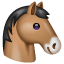 Emoji carinha de cavalo U+1F434 Emoji carinha de cavalo U+1F434