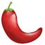 Emoji pimenta vermelha U+1F336