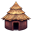 Emoji de cabana U+1F6D6 Emoji de cabana U+1F6D6