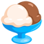 Emoji de sorvete na taça U+1F368 Emoji de sorvete na taça U+1F368