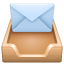 Emoji de caixa de entrada U+1F4E8 Emoji de caixa de entrada U+1F4E8