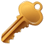 Emoji chave U+1F511 Emoji chave U+1F511