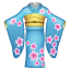 Emoji quimono U+1F458 Emoji quimono U+1F458