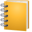 Emoji de caderno espiral U+1F4D2