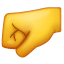 Emoji punho fechado esquerda U+1F91B Emoji punho fechado esquerda U+1F91B