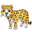 Emoji leopardo U+1F406