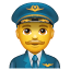 piloto smiley U+1F468 U+2708 piloto smiley U+1F468 U+2708