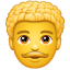homem com cacho U+1F468 U+1F9B1 homem com cacho U+1F468 U+1F9B1