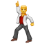 Homem dançando U+1F57A Homem dançando U+1F57A
