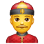 Homem com chapéu U+1F472 Homem com chapéu U+1F472