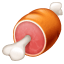 Emoji de pernil de carne U+1F356 Emoji de pernil de carne U+1F356