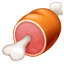 Emoji de pernil de carne U+1F356