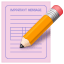 Smiley bloco de notas U+1F4DD Smiley bloco de notas U+1F4DD