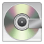 Emoji de CD na capa U+1F4BD