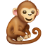 Emoji macaco U+1F412 Emoji macaco U+1F412
