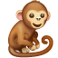 Emoji macaco U+1F412