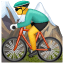 bicicleta de montanha emoji U+1F6B5