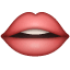 Emoji boca U+1F444 Emoji boca U+1F444