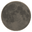 Lua preta U+1F311