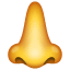 Emoji nariz U+1F443 Emoji nariz U+1F443