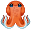 Emoji polvo U+1F419 Emoji polvo U+1F419