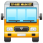 Dianteira do ônibus U+1F68D Dianteira do ônibus U+1F68D