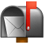 Caixa de correio com carta U+1F4EC