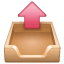 Emoji da caixa de saída U+1F4E4 Emoji da caixa de saída U+1F4E4