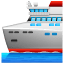 Navio grande U+1F6F3 Navio grande U+1F6F3