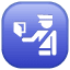 Emoji de controle de passaporte U+1F6C2 Emoji de controle de passaporte U+1F6C2