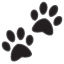 Emoji pegadas de patas U+1F43E Emoji pegadas de patas U+1F43E