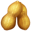 Emoji de amendoim U+1F95C Emoji de amendoim U+1F95C