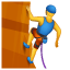 escalada smiley U+1F9D7
