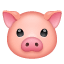 Emoji cabeça de porco U+1F437