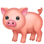 Emoji porco U+1F416