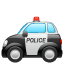 Emoji viatura U+1F693 Emoji viatura U+1F693