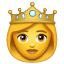 Emoji princesa U+1F478 Emoji princesa U+1F478