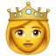 Emoji princesa U+1F478