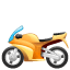 Emoji de motocicleta U+1F3CD