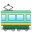 Emoji de ferrovia U+1F683
