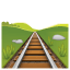 Emoji de via férrea U+1F6E4 Emoji de via férrea U+1F6E4